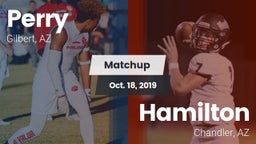 Matchup: Perry vs. Hamilton  2019