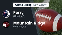 Recap: Perry  vs. Mountain Ridge  2019