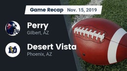 Recap: Perry  vs. Desert Vista  2019