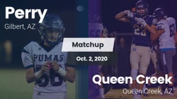 Matchup: Perry vs. Queen Creek  2020