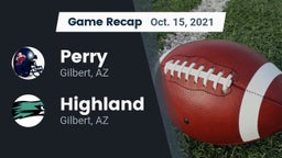Recap: Perry  vs. Highland  2021