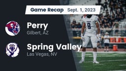 Recap: Perry  vs. Spring Valley  2023