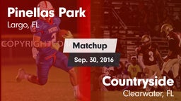 Matchup: Pinellas Park vs. Countryside  2016