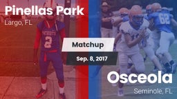 Matchup: Pinellas Park vs. Osceola  2017