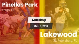Matchup: Pinellas Park vs. Lakewood  2018