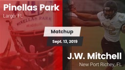 Matchup: Pinellas Park vs. J.W. Mitchell  2019