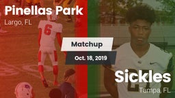 Matchup: Pinellas Park vs. Sickles  2019
