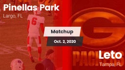 Matchup: Pinellas Park vs. Leto  2020