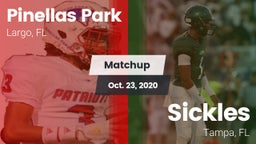 Matchup: Pinellas Park vs. Sickles  2020