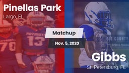 Matchup: Pinellas Park vs. Gibbs  2020