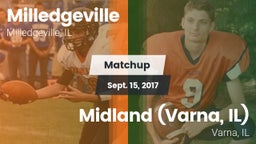 Matchup: Milledgeville vs. Midland  (Varna, IL) 2017