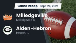 Recap: Milledgeville  vs. Alden-Hebron  2021