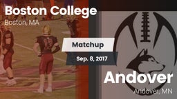 Matchup: Boston College vs. Andover  2017