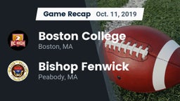Recap: Boston College  vs. Bishop Fenwick  2019
