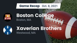 Recap: Boston College  vs. Xaverian Brothers  2021