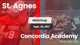 Matchup: St. Agnes vs. Concordia Academy 2017