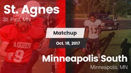 Matchup: St. Agnes vs. Minneapolis South  2017