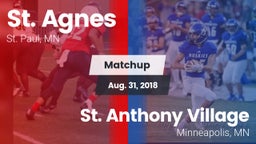 Matchup: St. Agnes vs. St. Anthony Village  2018