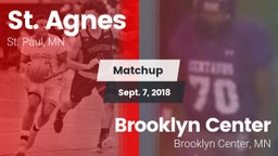 Matchup: St. Agnes vs. Brooklyn Center  2018