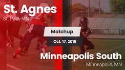 Matchup: St. Agnes vs. Minneapolis South  2018