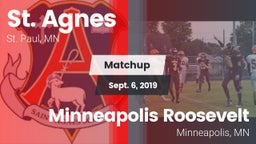 Matchup: St. Agnes vs. Minneapolis Roosevelt  2019