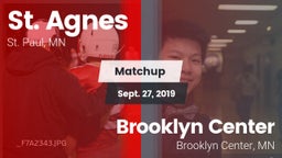 Matchup: St. Agnes vs. Brooklyn Center  2019