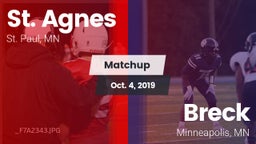 Matchup: St. Agnes vs. Breck  2019