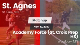 Matchup: St. Agnes vs. Academy Force (St. Croix Prep HS) 2020