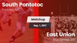 Matchup: South Pontotoc vs. East Union  2017