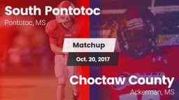 Matchup: South Pontotoc vs. Choctaw County  2017
