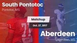 Matchup: South Pontotoc vs. Aberdeen  2017