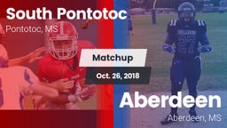 Matchup: South Pontotoc vs. Aberdeen  2018