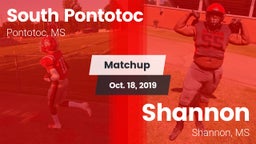 Matchup: South Pontotoc vs. Shannon  2019