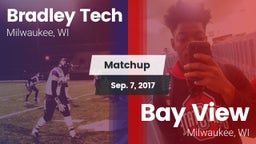 Matchup: Bradley Tech vs. Bay View  2017