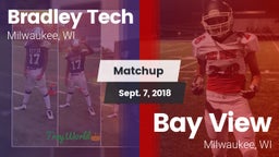 Matchup: Bradley Tech vs. Bay View  2018