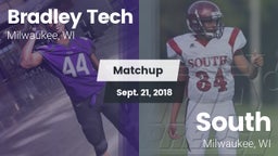 Matchup: Bradley Tech vs. South  2018