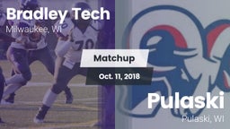 Matchup: Bradley Tech vs. Pulaski  2018