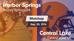 Matchup: Harbor Springs vs. Central Lake  2016