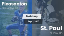Matchup: Pleasanton vs. St. Paul  2017