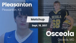 Matchup: Pleasanton vs. Osceola  2017