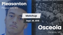 Matchup: Pleasanton vs. Osceola  2018