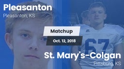 Matchup: Pleasanton vs. St. Mary's-Colgan  2018