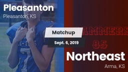 Matchup: Pleasanton vs. Northeast  2019