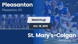 Matchup: Pleasanton vs. St. Mary's-Colgan  2019
