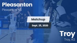 Matchup: Pleasanton vs. Troy  2020