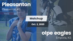 Matchup: Pleasanton vs. olpe eagles 2020