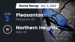 Recap: Pleasanton  vs. Northern Heights  2020