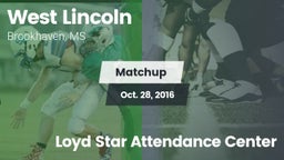 Matchup: West Lincoln vs. Loyd Star Attendance Center 2016