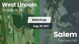 Matchup: West Lincoln vs. Salem  2017
