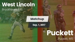Matchup: West Lincoln vs. Puckett  2017